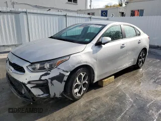 2021 Kia Forte LXS with VIN 3KPF24AD5ME321123, listed as a Copart auction lot 50953665 with 81,121 mi miles and Clean Title. Bid and sale history available at carsss.com. Image 1.