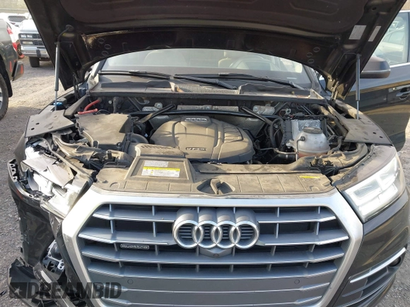 2019 Audi Q5 Prestige with VIN WA1CNAFY2K2055259, listed as a IAAI auction lot 41761227 with 48,983 mi miles. Bid and sale history available at carsss.com. Image 10.