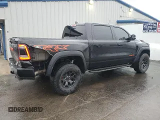 2021 Ram 1500 TRX with VIN 1C6SRFU99MN758770, listed as a Copart auction lot 52928765 with 59,155 mi miles and Salvage Title. Bid and sale history available at carsss.com. Image 3.