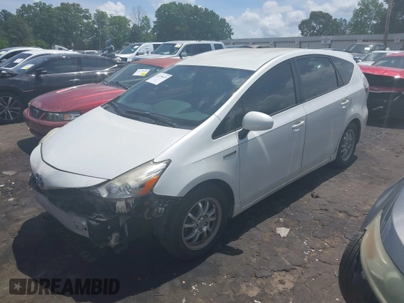 2015 Toyota Prius Two with VIN JTDZN3EU8FJ036043, listed as a IAAI auction lot 42176629 with 154,939 mi miles and . Bid and sale history available at DreamBid. Image 17.