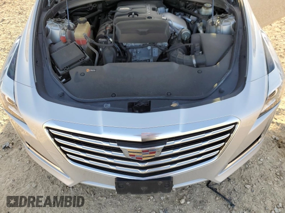2018 Cadillac CTS Luxury RWD with VIN 1G6AR5SX3J0183058, listed as a Copart auction lot 52243315 with 46,789 mi miles and Clean title. Bid and sale history available at DreamBid. Image 11.