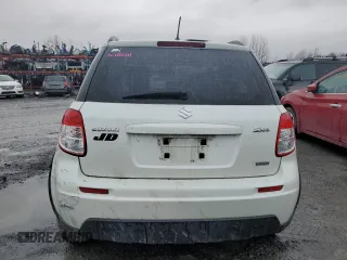 2009 Suzuki SX4 Man AWD with VIN JS2YB413896205143, listed as a Copart auction lot 48489255 with 127,403 mi miles and Salvage Title. Bid and sale history available at carsss.com. Image 6.