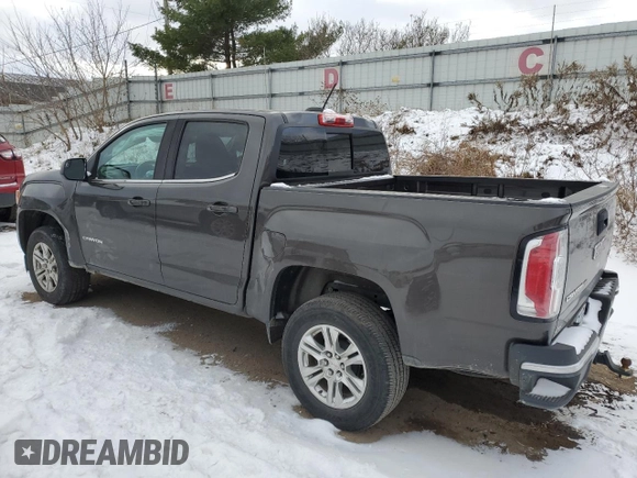 2019 GMC Canyon 2WD SLE with VIN 1GTG5CEN6K1152125, listed as a Copart auction lot 83469604 with 95,033 mi miles and Clean Title. Bid and sale history available at carsss.com. Image 2.