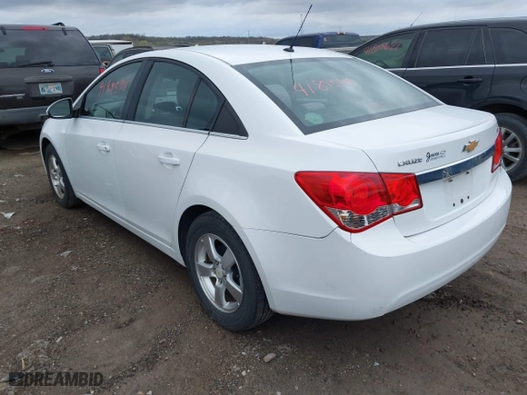 2011 Chevrolet Cruze LT w/1FL with VIN 1G1PE5S95B7261362, listed as a IAAI auction lot 41895718 with 163,626 mi miles. Bid and sale history available at carsss.com. Image 3.