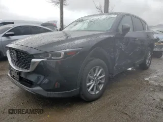 2023 Mazda CX-5 2.5 S Preferred Package with VIN JM3KFBCM0P0285740, listed as a Copart auction lot 44848915 with 21,582 mi miles and Salvage Title. Bid and sale history available at carsss.com. Image 1.
