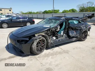 2020 Mercedes-Benz AMG GT 53 z VIN WDD7X6BB1LA013808, wystawiony jako Copart lot #52127945 z przebiegiem Nie podano mil oraz Nie do naprawy • Non repairable. Historia ofert i sprzedaży dostępna na DreamBid. Obrazek 1.