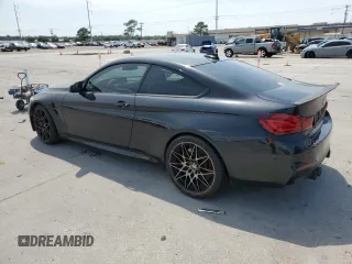 2020 BMW M4 with VIN WBS4Y9C02LFH16874, listed as a Copart auction lot 61334614 with 0 mi miles and Salvage Title. Bid and sale history available at carsss.com. Image 2.