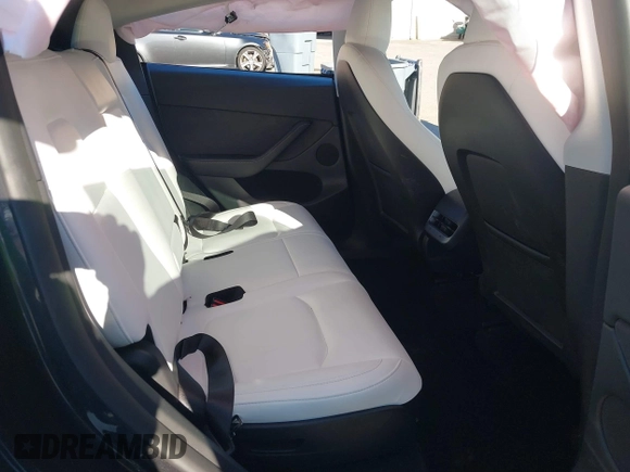 2024 Tesla Model Y Long Range with VIN 7SAYGAEE7RF126351, listed as a IAAI auction lot 41282973 with 5,919 mi miles. Bid and sale history available at carsss.com. Image 8.