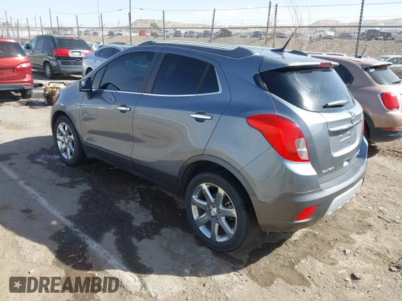 2013 Buick Encore Leather with VIN KL4CJCSB6DB170846, listed as a IAAI auction lot 41711515 with 136,774 mi miles and . Bid and sale history available at DreamBid. Image 3.