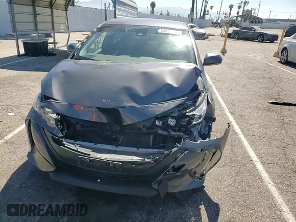 2021 Toyota Prius LE with VIN JTDKAMFP5M3177018, listed as a Copart auction lot 63930405 with 58,439 mi miles and Salvage title. Bid and sale history available at DreamBid. Image 13.