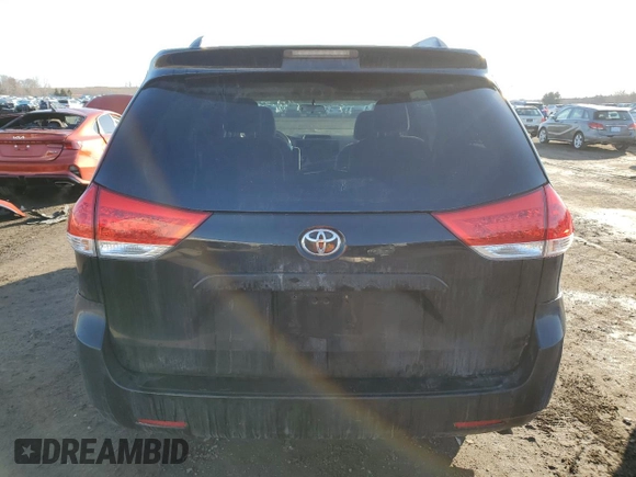 2011 Toyota Sienna with VIN 5TDZK3DC6BS025332, listed as a Copart auction lot 48283815 with 278,252 mi miles and Salvage Title. Bid and sale history available at carsss.com. Image 6.