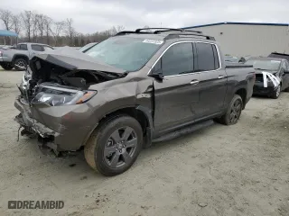 2020 Honda Ridgeline RTL-E with VIN 5FPYK3F73LB001983, listed as a Copart auction lot 44222325 with 86,782 mi miles and Salvage Title. Bid and sale history available at carsss.com. Image 1.