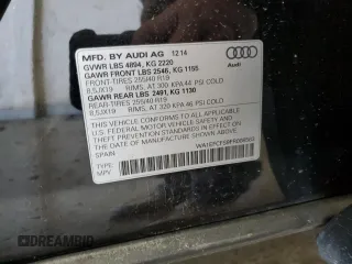 2015 Audi Q3 2.0T Premium Plus with VIN WA1EFCFS9FR008563, listed as a Copart auction lot 49337695 with 103,358 mi miles and Non Repairable. Bid and sale history available at carsss.com. Image 14.