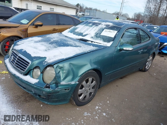 2002 Mercedes-Benz CLK 320/430 with VIN WDBLJ65G62T127659, listed as a IAAI auction lot 41298177 with 267,731 mi miles and . Bid and sale history available at DreamBid. Image 2.