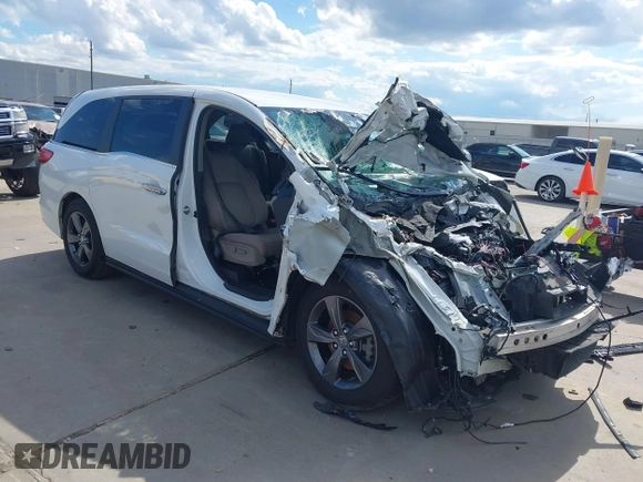 2022 Honda Odyssey EX with VIN 5FNRL6H56NB053487, listed as a IAAI auction lot 42237976 with Not provided miles and . Bid and sale history available at DreamBid. Image 1.