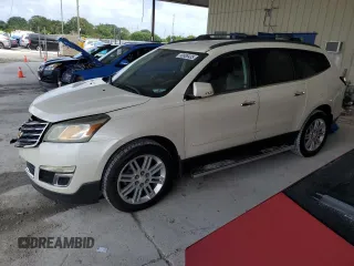 2014 Chevrolet Traverse LT with VIN 1GNKRGKD1EJ206878, listed as a Copart auction lot 50808435 with 110,610 mi miles and Salvage Title. Bid and sale history available at carsss.com. Image 1.