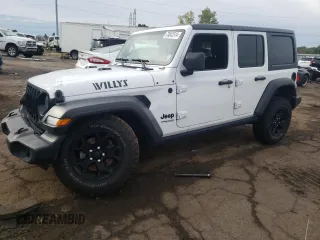 2020 Jeep Wrangler Unlimited Sport z VIN 1C4HJXDN6LW159055, wystawiony jako Copart lot #73042514 z przebiegiem 65 746 mil mil oraz Nie do naprawy • Non repairable. Historia ofert i sprzedaży dostępna na DreamBid. Obrazek 1.