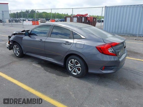 2016 Honda Civic Sedan LX with VIN 2HGFC2F52GH509952, listed as a IAAI auction lot 41966769 with 83,039 mi miles. Bid and sale history available at carsss.com. Image 3.