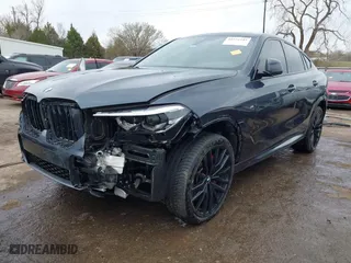 2022 BMW X6 xDrive40i with VIN 5UXCY6C08N9N30013, listed as a IAAI auction lot 41772245 with 23,198 mi miles. Bid and sale history available at carsss.com. Image 22.