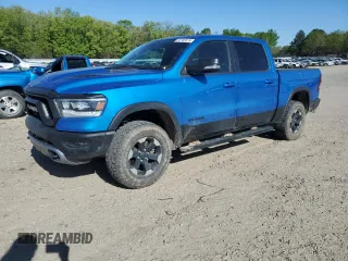 2020 Ram 1500 Rebel with VIN 1C6SRFLM9LN359457, listed as a Copart auction lot 52703575 with 29,454 mi miles and Clean title. Bid and sale history available at DreamBid. Image 1.