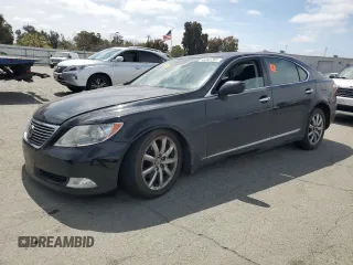 2009 Lexus LS 460 L z VIN JTHGL46F195035279, wystawiony jako Copart lot #53341285 z przebiegiem Nie podano mil oraz Szkoda całkowita • Salvage title. Historia ofert i sprzedaży dostępna na DreamBid. Obrazek 1.