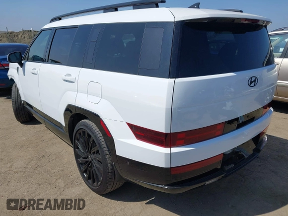 2024 Hyundai Santa Fe Calligraphy with VIN 5NMP54GL6RH037350, listed as a IAAI auction lot 42099643 with 8,326 mi miles and . Bid and sale history available at DreamBid. Image 3.