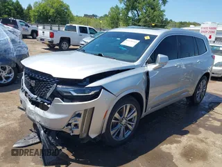 2020 Cadillac XT6 FWD Premium Luxury with VIN 1GYKPCRS1LZ188645, listed as a IAAI auction lot 40128169 with 39,957 mi miles. Bid and sale history available at carsss.com. Image 2.