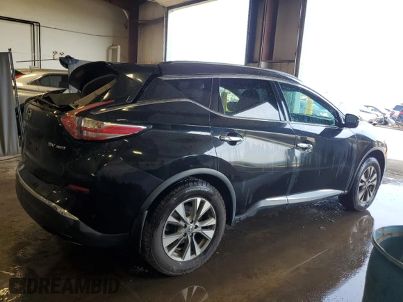 2015 Nissan Murano Platinum with VIN 5N1AZ2MH4FN289932, listed as a Copart auction lot 62149895 with 123,793 mi miles and Salvage title. Bid and sale history available at DreamBid. Image 3.