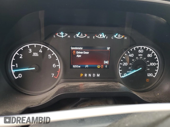 2022 Ford F-150 XL with VIN 1FTEX1CP0NKD24934, listed as a Copart auction lot 47757995 with 112,572 mi miles and Salvage title. Bid and sale history available at DreamBid. Image 9.