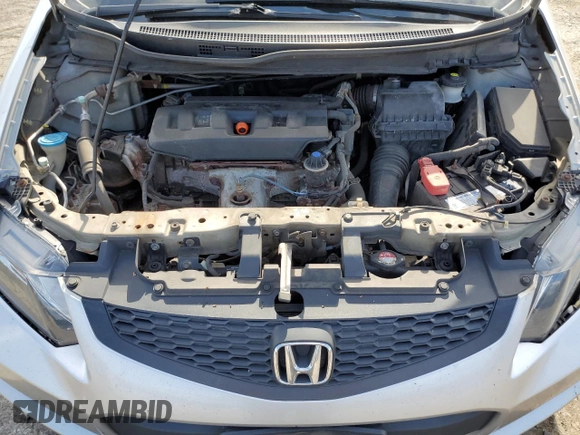 2012 Honda Civic Cpe EX with VIN 2HGFG3B88CH561364, listed as a Copart auction lot 72280644 with 233,427 mi miles and Salvage Title. Bid and sale history available at carsss.com. Image 12.