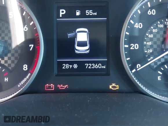 2020 Hyundai Elantra SEL z VIN 5NPD84LF6LH547993, wystawiony jako IAAI lot #41036804 z przebiegiem 72 360 mil mil oraz . Historia ofert i sprzedaży dostępna na DreamBid. Obrazek 16.
