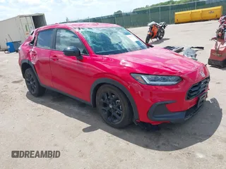 2024 Honda HR-V Sport with VIN 3CZRZ2H57RM785792, listed as a IAAI auction lot 42273530 with 5,812 mi miles and . Bid and sale history available at DreamBid. Image 1.