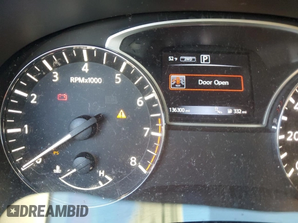 2017 Nissan Pathfinder SL with VIN 5N1DR2MM3HC697511, listed as a Copart auction lot 79969634 with 136,300 mi miles and Clean Title. Bid and sale history available at carsss.com. Image 9.