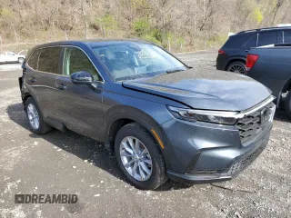 2025 Honda CR-V EX with VIN 7FARS4H46SE005065, listed as a Copart auction lot 54276355 with 5,687 mi miles and Salvage Title. Bid and sale history available at DreamBid. Image 4.