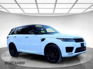 2020 Land Rover Range Rover Sport HST with VIN SALWS2RU2LA739867, listed as a Copart auction lot 44852095 with 48,633 mi miles and Clean Title. Bid and sale history available at carsss.com. Image 1.