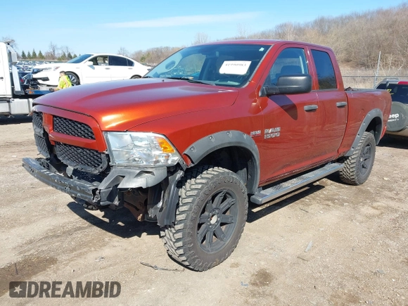 2013 Ram 1500 Express with VIN 1C6RR7FT3DS676354, listed as a IAAI auction lot 41990983 with 142,275 mi miles and . Bid and sale history available at DreamBid. Image 2.