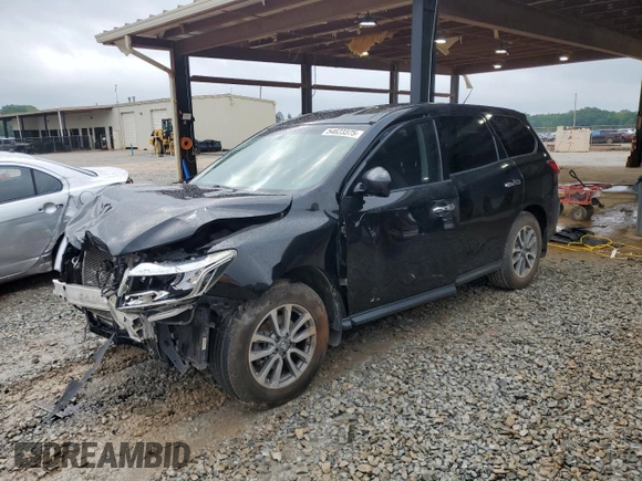 2014 Nissan Pathfinder S z VIN 5N1AR2MN0EC624507, wystawiony jako Copart lot #54623375 z przebiegiem 155 701 mil mil oraz Szkoda całkowita • Salvage title. Historia ofert i sprzedaży dostępna na DreamBid. Obrazek 1.