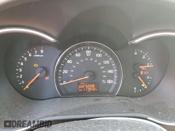 2015 Kia Sorento LX with VIN 5XYKT3A66FG625266, listed as a Copart auction lot 42513795 with 117,942 mi miles and Clean Title. Bid and sale history available at DreamBid. Image 9.