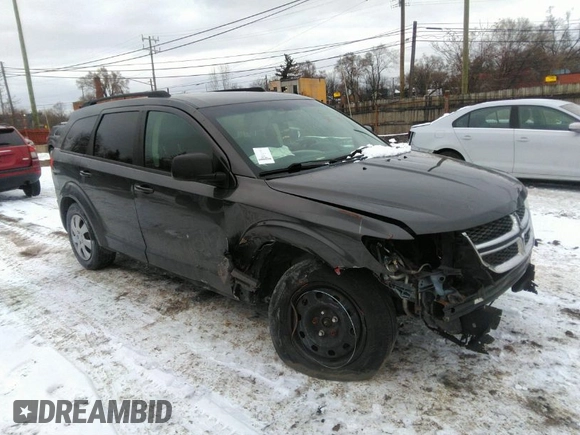 2016 Dodge Journey SE with VIN 3C4PDCAB0GT164835, listed as a IAAI auction lot 41093557 with 124,866 mi miles and . Bid and sale history available at DreamBid. Image 1.