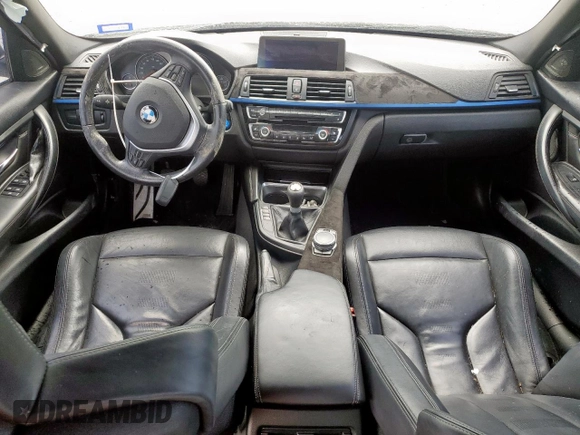 2015 BMW M3 with VIN WBS3C9C53FP804852, listed as a Copart auction lot 60837835 with Not provided miles and Salvage title. Bid and sale history available at DreamBid. Image 8.