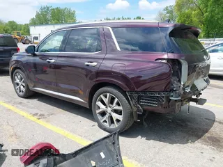 2021 Hyundai Palisade Limited with VIN KM8R5DHE0MU263048, listed as a IAAI auction lot 42365566 with 90,102 mi miles and . Bid and sale history available at DreamBid. Image 3.