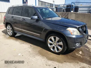 2010 Mercedes-Benz GLK 350 with VIN WDCGG8HB0AF374292, listed as a Copart auction lot 48708405 with 128,602 mi miles and Salvage Title. Bid and sale history available at carsss.com. Image 4.