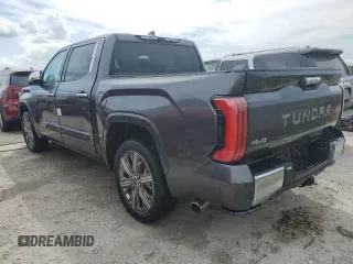 2022 Toyota Tundra Capstone Hybrid with VIN 5TFVC5DB7NX011453, listed as a Copart auction lot 74077814 with Not provided miles and Non repairable. Bid and sale history available at DreamBid. Image 2.