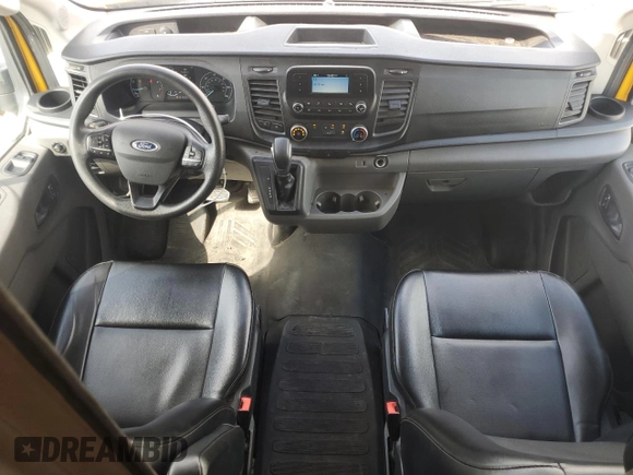 2023 Ford Transit Cargo with VIN 1FTBR1X81PKA74025, listed as a Copart auction lot 66054085 with 48,053 mi miles and Salvage title. Bid and sale history available at DreamBid. Image 8.