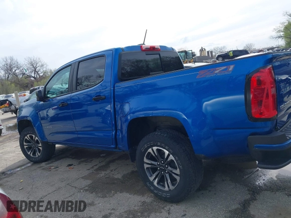 2021 Chevrolet Colorado 4WD Z71 z VIN 1GCGTDEN4M1212479, wystawiony jako IAAI lot #41937713 z przebiegiem 56 164 mil mil oraz . Historia ofert i sprzedaży dostępna na DreamBid. Obrazek 15.