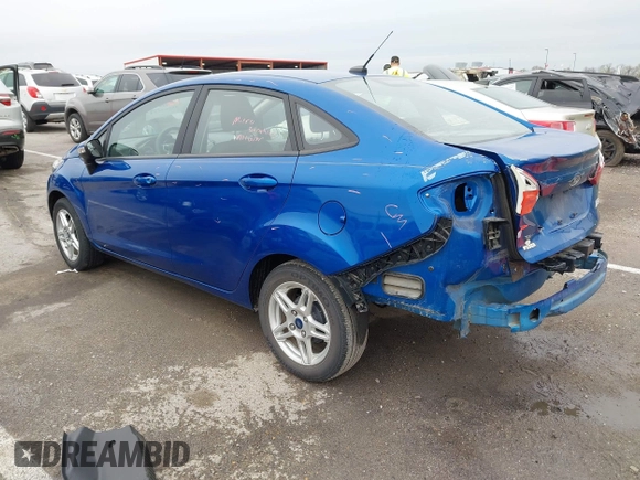 2019 Ford Fiesta SE with VIN 3FADP4BJ5KM116889, listed as a IAAI auction lot 41962192 with 15,682 mi miles. Bid and sale history available at carsss.com. Image 3.