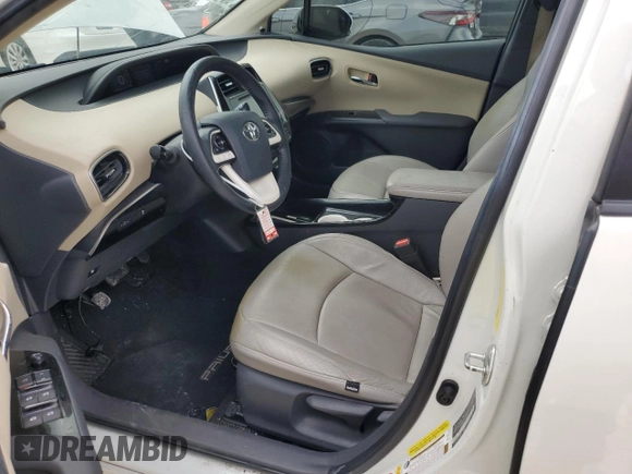 2016 Toyota Prius Four with VIN JTDKARFU7G3005807, listed as a Copart auction lot 54584295 with 67,130 mi miles and Salvage Title. Bid and sale history available at DreamBid. Image 7.