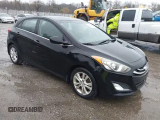 2014 Hyundai Elantra GT with VIN KMHD35LH7EU199874, listed as a IAAI auction lot 41977029 with 78,000 mi miles. Bid and sale history available at carsss.com. Image 1.