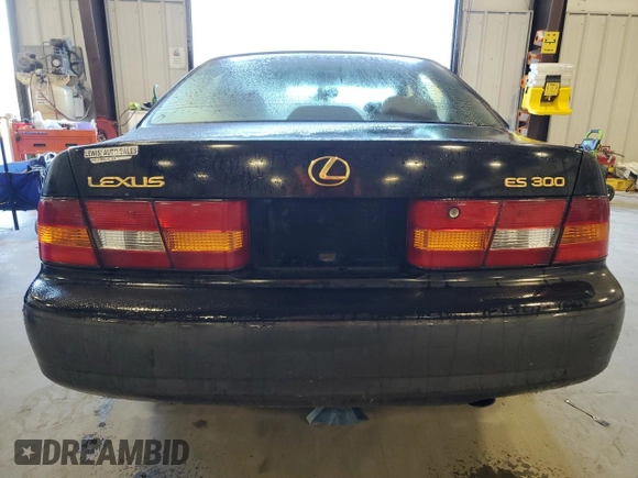 1998 Lexus ES 300 Luxury Sport Sdn with VIN JT8BF28G0W5044806, listed as a Copart auction lot 83248754 with 276,797 mi miles and Salvage Title. Bid and sale history available at carsss.com. Image 6.