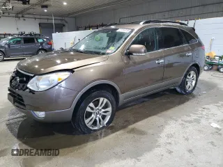 2012 Hyundai Veracruz Limited with VIN KM8NUDCC1CU195770, listed as a Copart auction lot 87049184 with 195,630 mi miles and Salvage title. Bid and sale history available at DreamBid. Image 1.